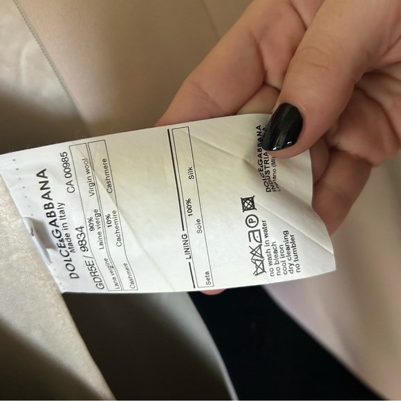 Dolce & Gabbana Sleeveless Dress Black Cream Size 40 Extra Small, - Picture 7 of 11